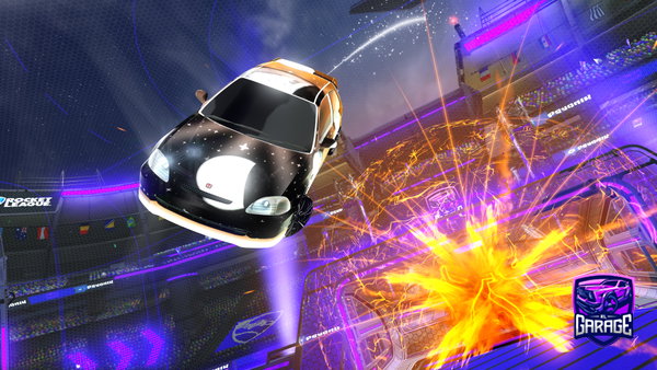 A Rocket League car design from edgarar123