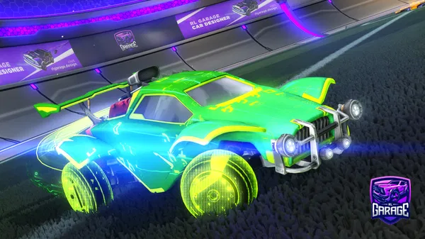 A Rocket League car design from scrambledegg88