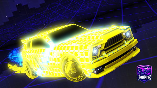 A Rocket League car design from MTGX