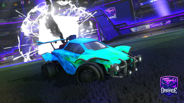 A Rocket League car design from jeroen_077