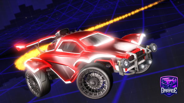 A Rocket League car design from Jiamisafooth