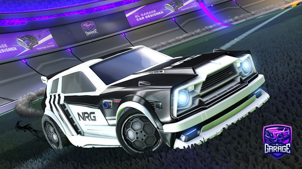 A Rocket League car design from M1GU3LLL