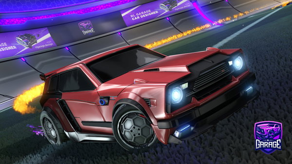 A Rocket League car design from NotJayko