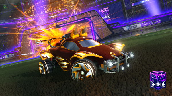 A Rocket League car design from Snic