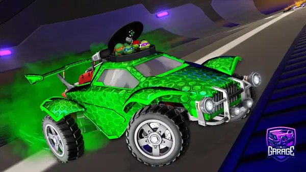 A Rocket League car design from GECKOSLAYER0906