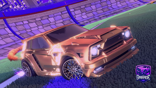 A Rocket League car design from Eligello13