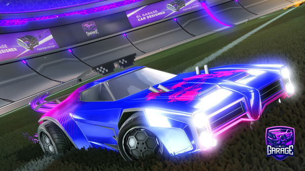 A Rocket League car design from furynfoff