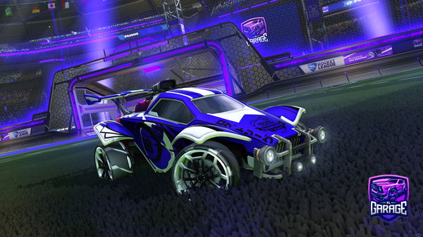 A Rocket League car design from Skedkniv