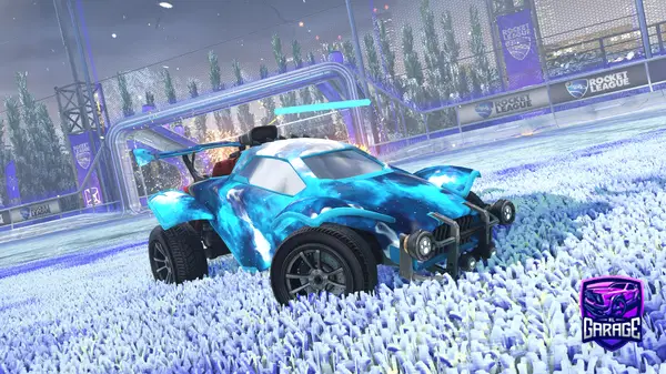 A Rocket League car design from PINTOJRPRO