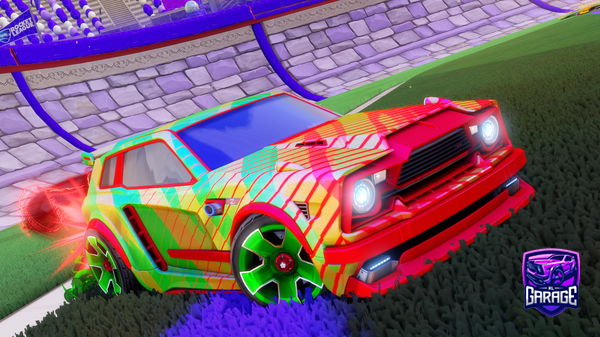 A Rocket League car design from TheFrostyKid