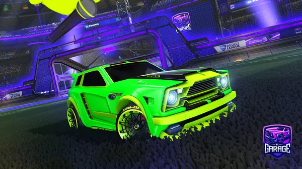 A Rocket League car design from vctr_34