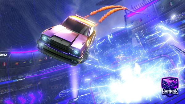 A Rocket League car design from mhliy