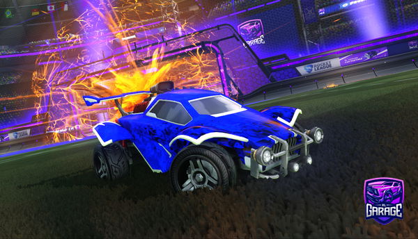 A Rocket League car design from Mz092