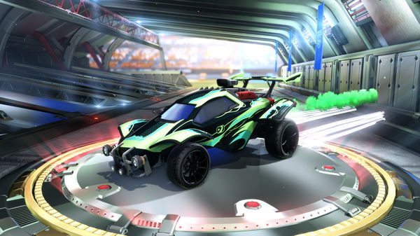 A Rocket League car design from Zirered