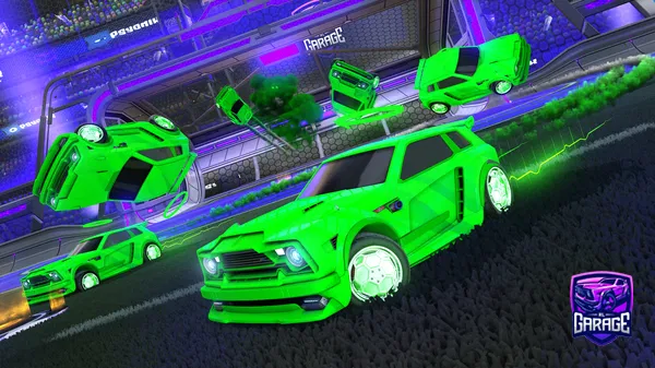 A Rocket League car design from Chikennug3ts