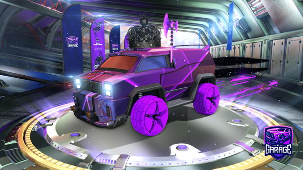 A Rocket League car design from The_bossyeet