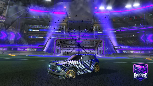 A Rocket League car design from AlphaBoxedTF