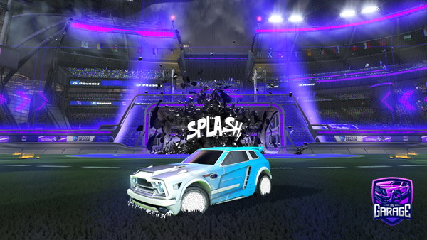 A Rocket League car design from Elinnnnnn