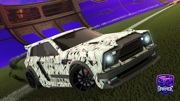 A Rocket League car design from Emberke