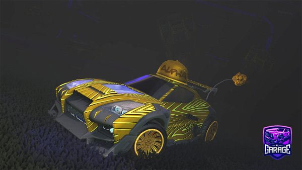 A Rocket League car design from findus_on_youtube