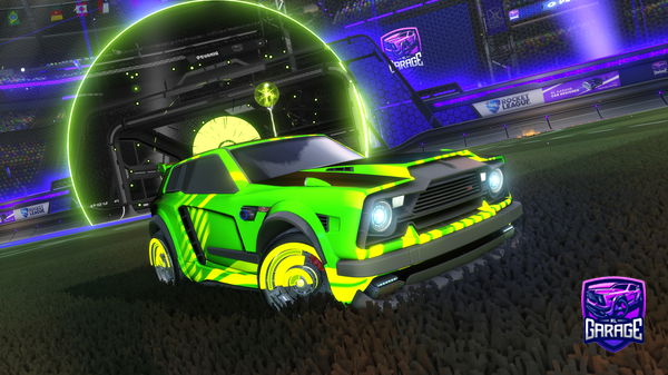 A Rocket League car design from CrspyChkn