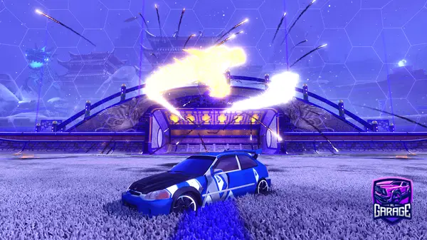 A Rocket League car design from Crispyyyy38
