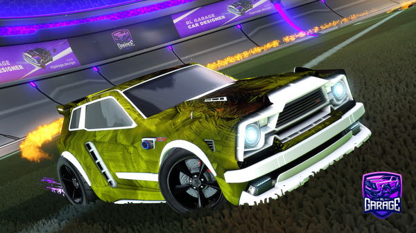 A Rocket League car design from Azaly_45