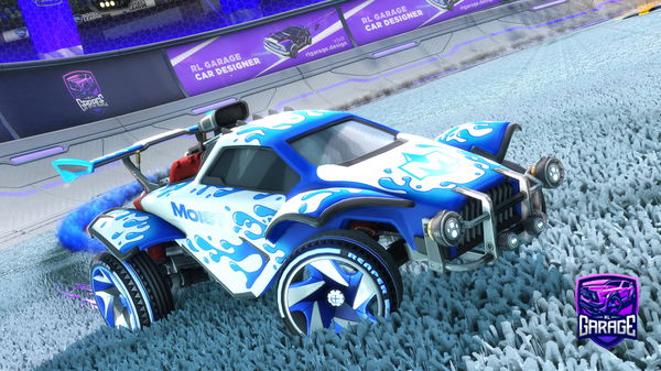 A Rocket League car design from zdoremy