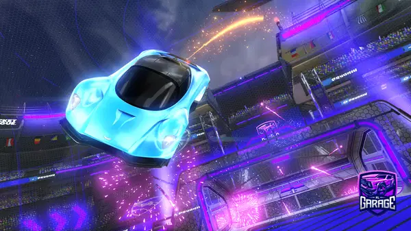 A Rocket League car design from DarthZalim