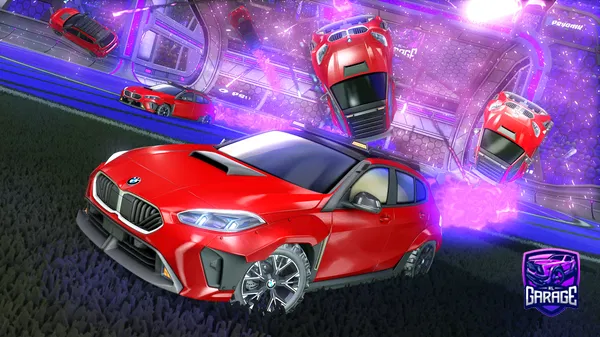 A Rocket League car design from Nextel1313