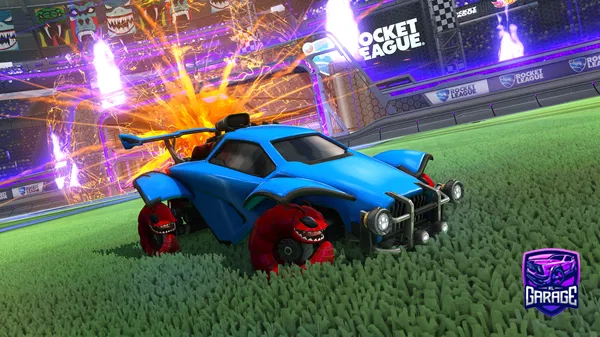 A Rocket League car design from JSLAK