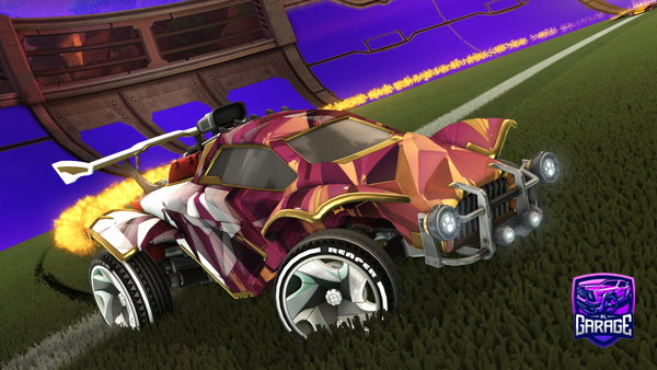 A Rocket League car design from cnowii