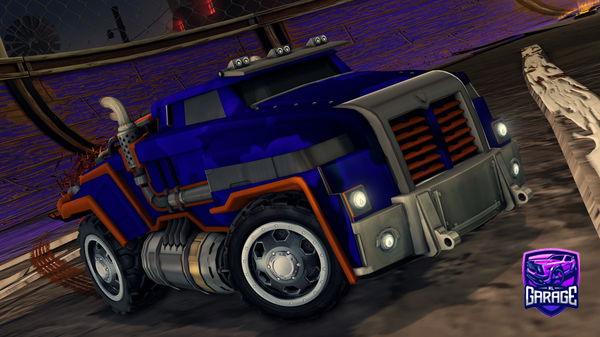 A Rocket League car design from JP-yt
