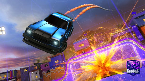 A Rocket League car design from voitx64