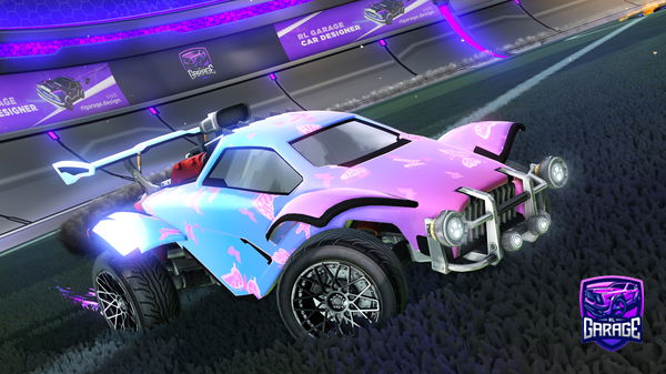 A Rocket League car design from WHASHKI101