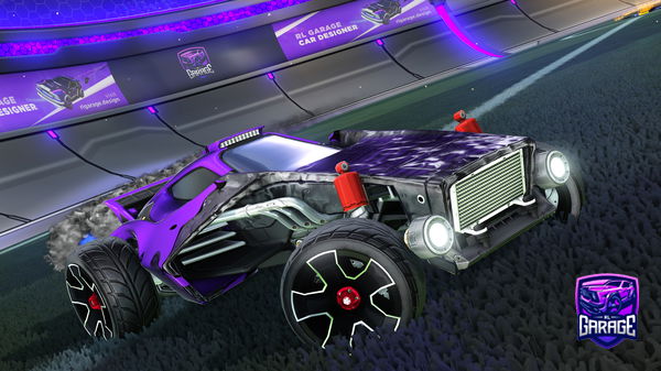 A Rocket League car design from NRG_dhidby