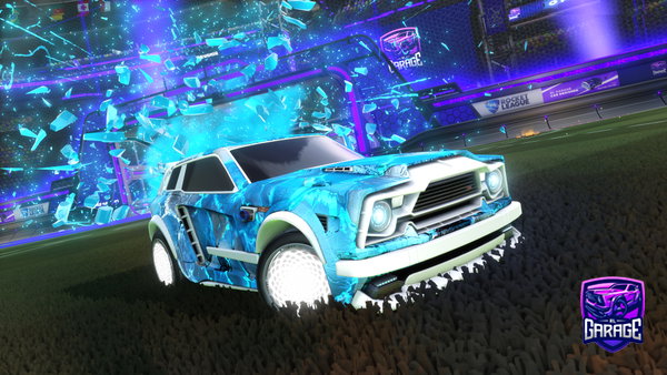 A Rocket League car design from Mykoryx