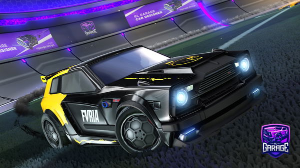 A Rocket League car design from salty0egg