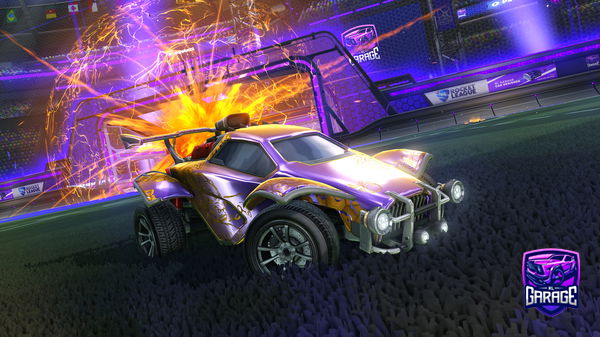 A Rocket League car design from peakzfr