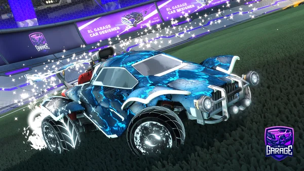 A Rocket League car design from DJB754