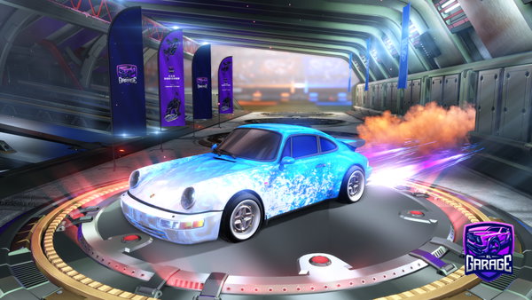 A Rocket League car design from ElPititumaxiom