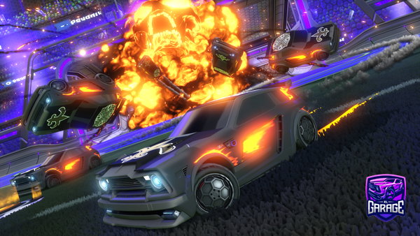 A Rocket League car design from Squishy3800
