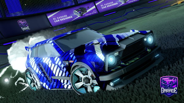 A Rocket League car design from x_INT3NS1TY_x