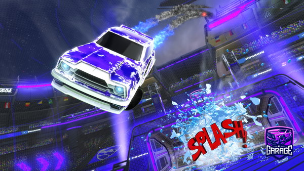 A Rocket League car design from PaXxGerman