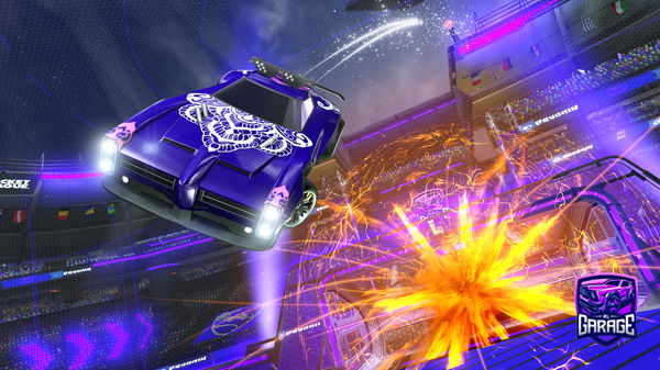 A Rocket League car design from Nera_Rl