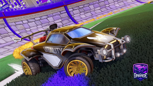 A Rocket League car design from krvr_