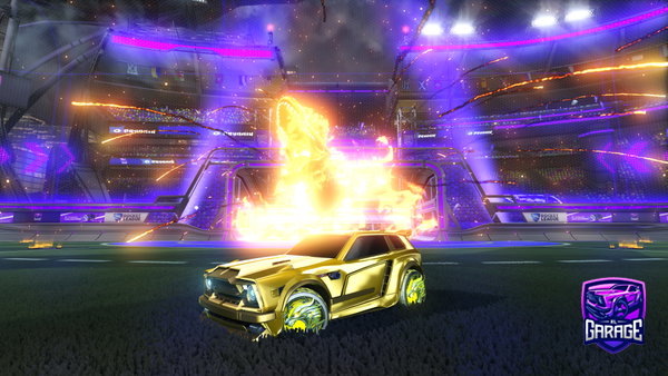 A Rocket League car design from perezoso017