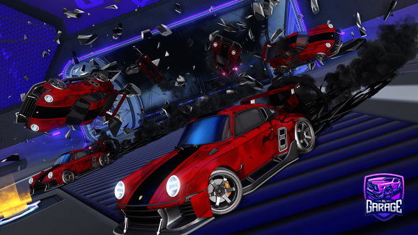 A Rocket League car design from Liiam