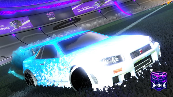A Rocket League car design from damipatata