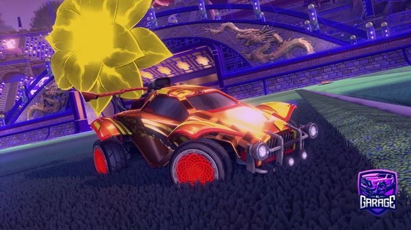 A Rocket League car design from XxBenettxX